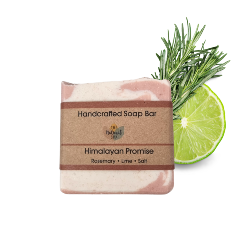 Himalayan Soap Bar - Rosemary Lime and Himalayan Pink Salt