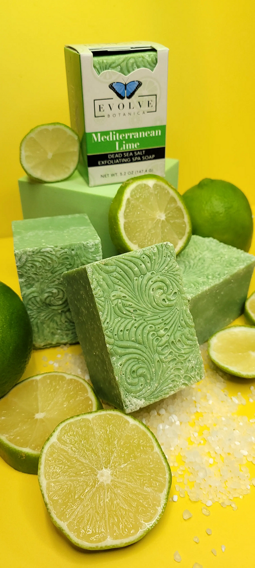 Himalayan Pink Spa Soap — Lime and Lemongrass
