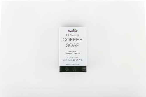 Activated Charcoal Coffee Soap Bar