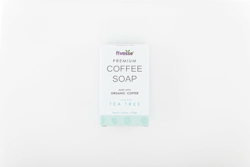Lemon Tea Tree - Premium Coffee Soap Bar