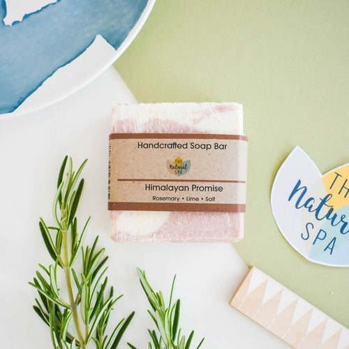 Himalayan Soap Bar - Rosemary Lime and Himalayan Pink Salt
