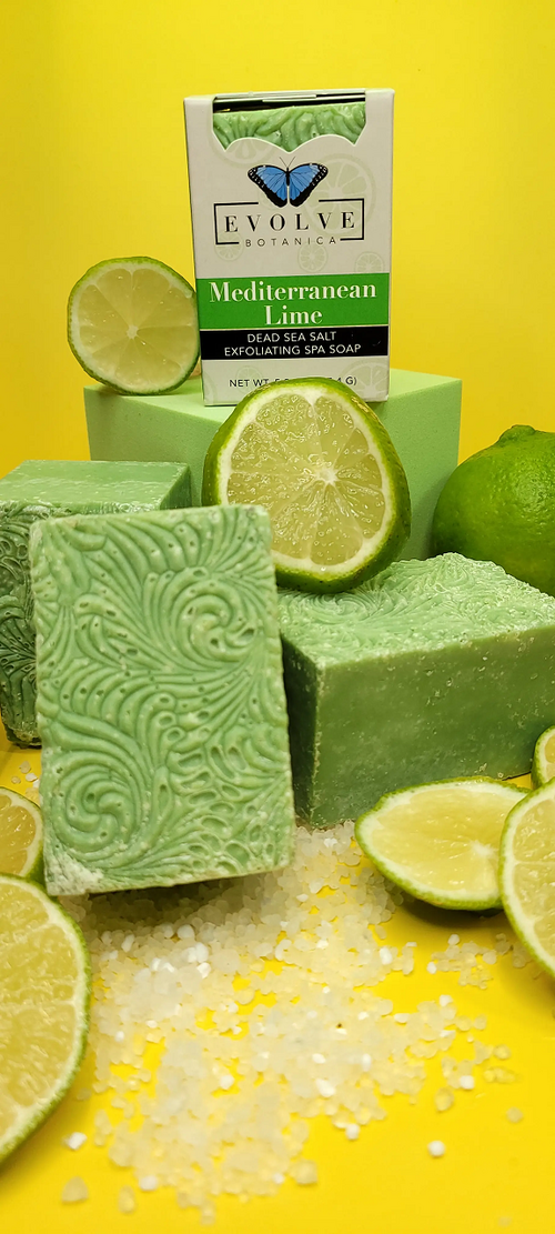 Himalayan Pink Spa Soap — Lime and Lemongrass