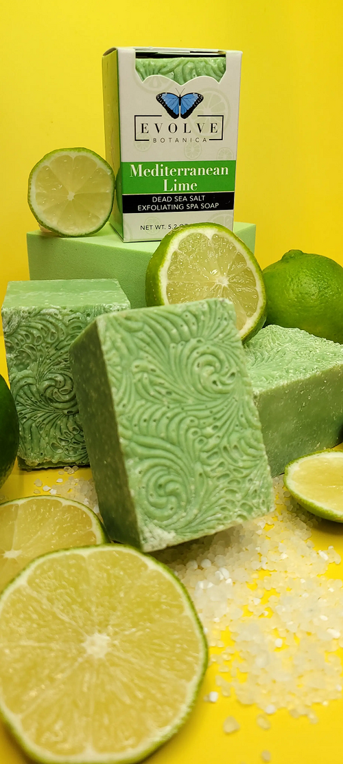 Himalayan Pink Spa Soap — Lime and Lemongrass