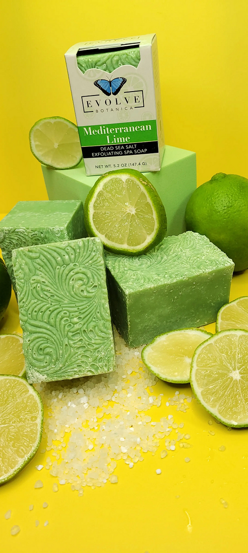 Himalayan Pink Spa Soap — Lime and Lemongrass