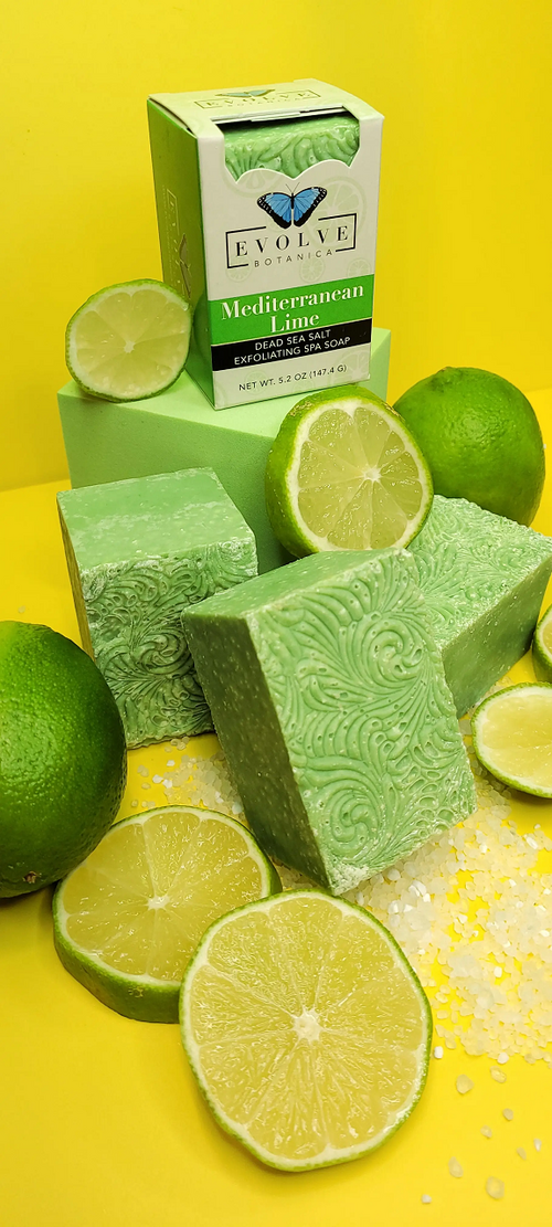 Himalayan Pink Spa Soap — Lime and Lemongrass