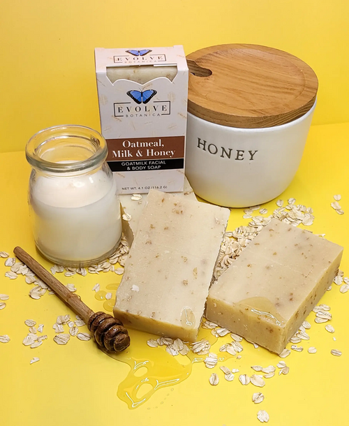 Goat Milk Oatmeal Honey Soap
