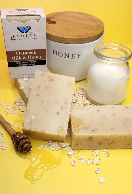 Goat Milk Oatmeal Honey Soap