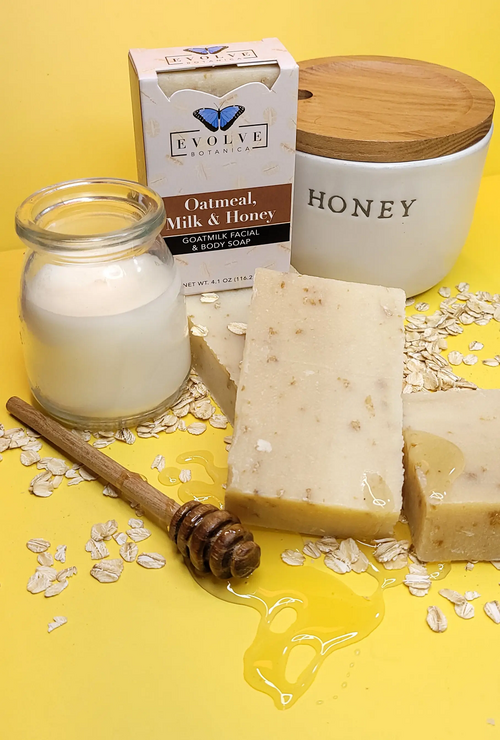 Goat Milk Oatmeal Honey Soap