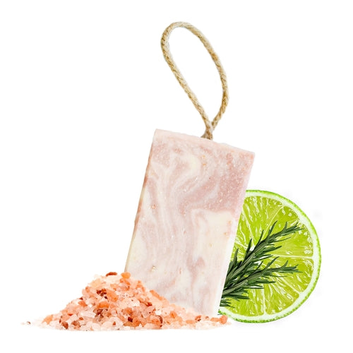 Himalayan Soap Bar - Rosemary Lime and Himalayan Pink Salt