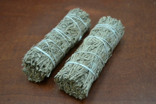 California White Sage Bundles — Set of 2 (4½" Length)
