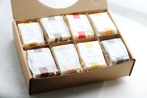 Mother's Day Sampler Set — 8 Mini Soaps
