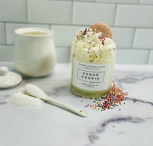 Sugar Cookie Whipped Topping Soy Candle