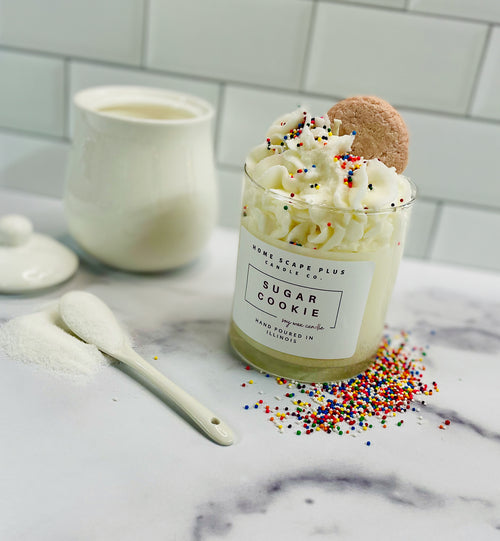 Sugar Cookie Whipped Topping Soy Candle
