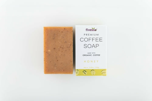 Honey Premium Coffee Soap Bar
