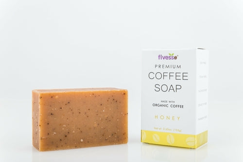 Honey Premium Coffee Soap Bar