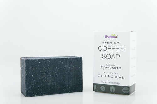 Activated Charcoal Coffee Soap Bar