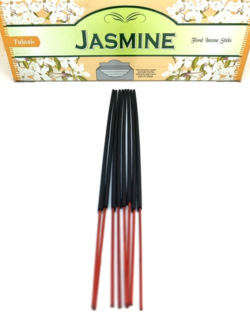 Tulasi Jasmine Incense Sticks — Pack of 8