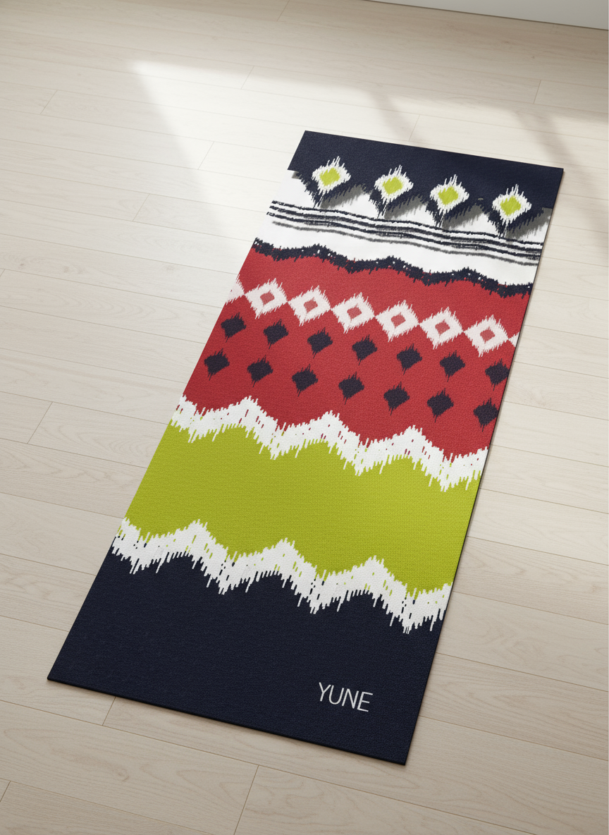 YUNE Yoga Mat – Morrissey 6mm non-slip and eco friendly